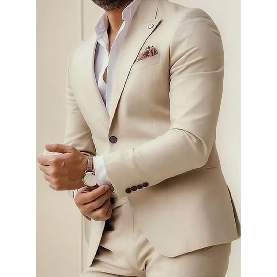 Terno Masculino Completo Homem Clássico Social Em Promoção