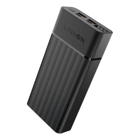 Bateria Externa Cargador Portatil Linkon Power Bank 20000mah Negro | Cuotas sin interés