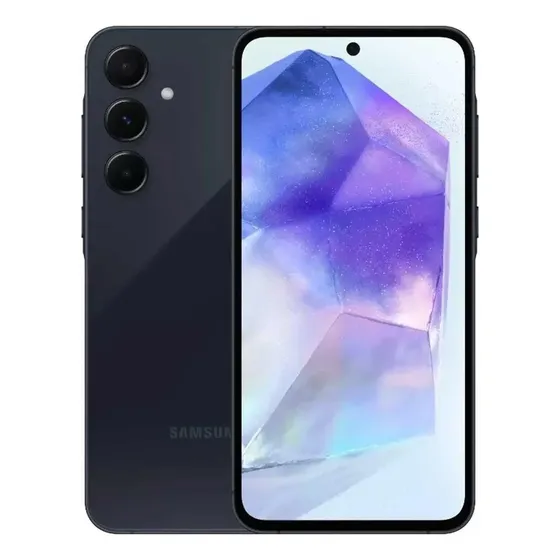 Smartphone Samsung Galaxy A55 5g 128gb 8gb Ram - Azul Escuro Cor Azul-escuro