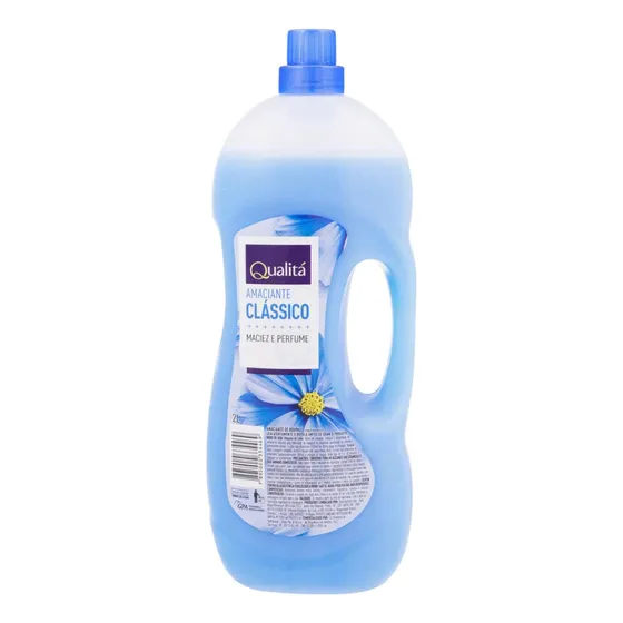 Amaciante Qualitá Clássico Azul 2 Litros