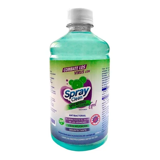 Gel Antibacterial 70% Alcohol Antivirus 500 Ml Hb