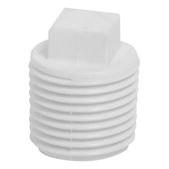 Tapa Tornillo  Pvc Hidraulico 1/2  He Pack 10 Und
