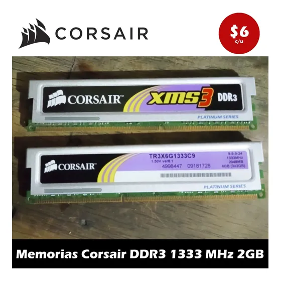 Medoria Ram Ddr3 Corsair Xms3