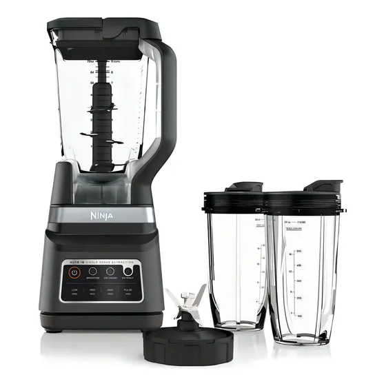 Licuadora Ninja Professional Plus DUO DB751A 2.1 L negra y inoxidable con jarra de tritan