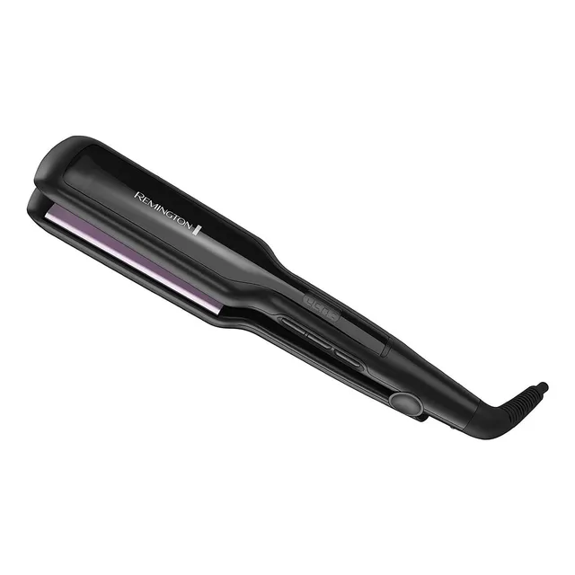 Plancha De Cabello Remington 1 3/4 Tecnologia Antiestatica S5522 Negra 110V