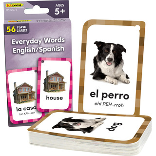 Tarjetas Flash Inglés Español Everyday Words Teacher Created Tarjetas Flash Inglés Español Everyday Words Teacher Created