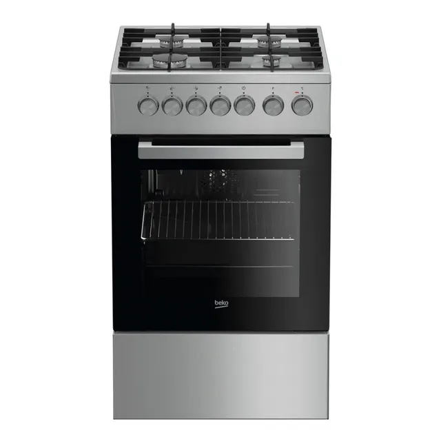 Cocina Combinada Gas Natural Beko Fse 52130 Dx