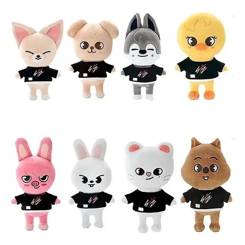 Stray Kids SKZOOミニフィギュア8体セット Z Brinquedo De Pelúcia Street Kids Skzoo Stray Kids De 8