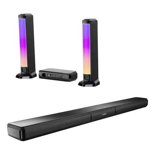 Kit Teatro En Casa Alexa Echo Studio 2 Graphite Fire Tv 4k