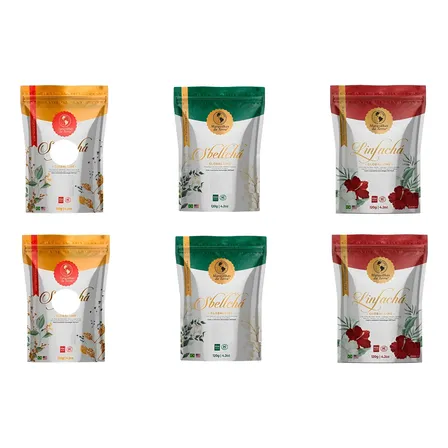 6x Un Chá Maravilhas Da Terra 90 Dias &magr&c& Rápido Full