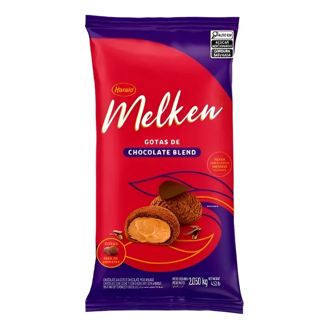 Chocolate Blend Gotas 2,1kg Melken Harald