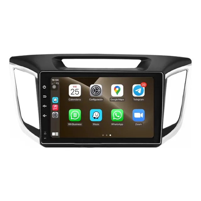 Radio Hyundai Creta Carplay Inalambrico /android Auto Camara