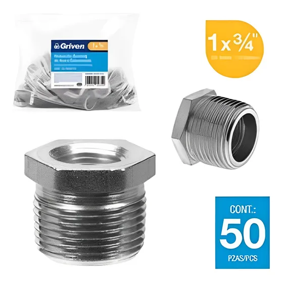 Reducción Bushing De Acero Galvanizado - Griven