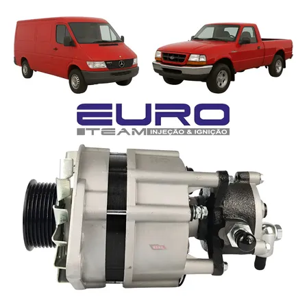 Alternador Bomba Vácuo Ranger 2.5 Sprinter 310 312 Maxion 01