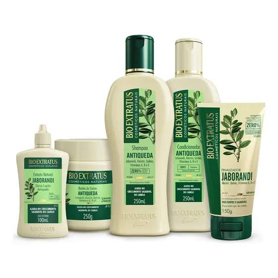 Kit Bio Extratus Jaborandi Antiqueda 250ml