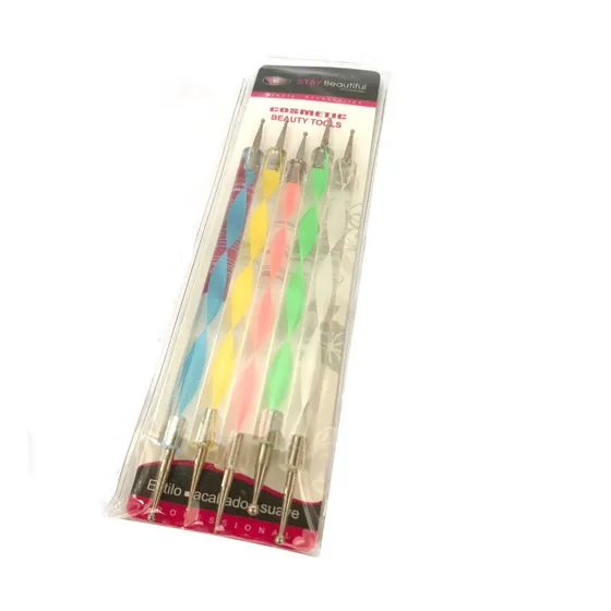 Set De Punzones Para Uñas Stay Beautiful 5 Unidades