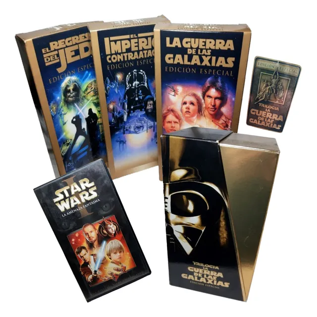 Star Wars Trilogía  Edicion Esp Vhs 1997 Remasterizada Y Ep1
