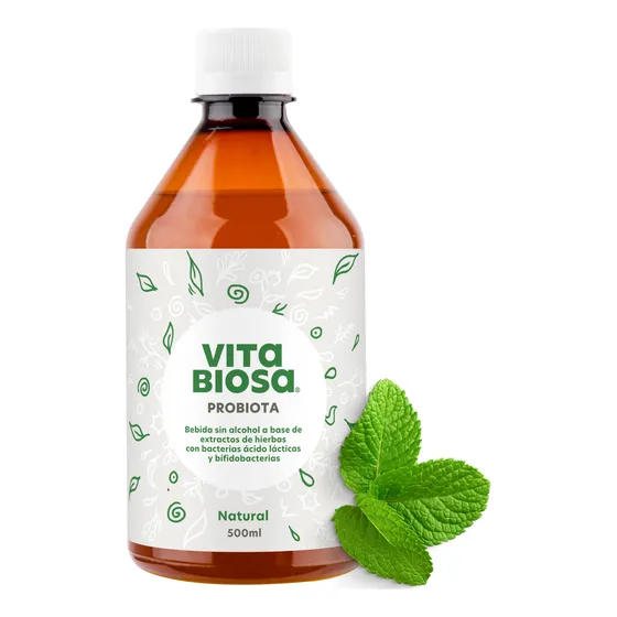 Probiótico Orgánico Bebida Vitabiosa Salud Digestión Hierbas