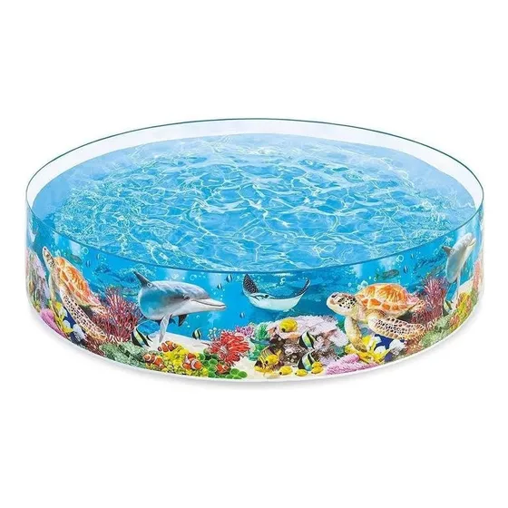 Piscina Infantil Intex Deep Blue Sea 2.44mts X46cm Mb