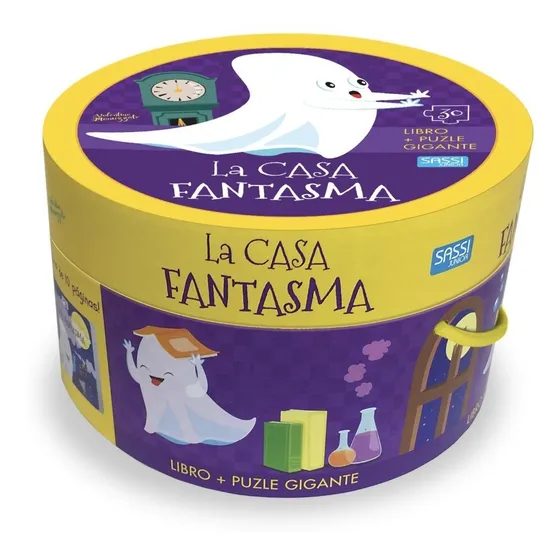 La Casa Fantasma - Libro + Puzzle Gigante - Manolito