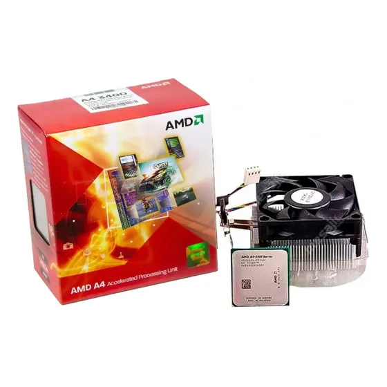 Procesador gamer AMD A4-Series A4-3400 y 2.7GHz de frecuencia con gráfica integrada