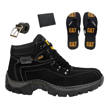 Bota Cat 2113 Masculina Coturno Médio Outono/inverno