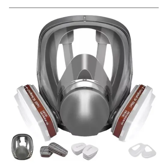 Mascarilla Repispirador Cara Completa Fumigación