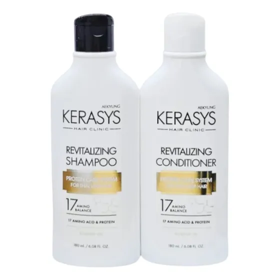 Kit Kerasys Shampoo Condicionador 180 Ml Cada Coreano