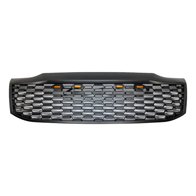 Parrilla / Persiana Con Leds Toyota Hilux Vigo 2012 A 2016