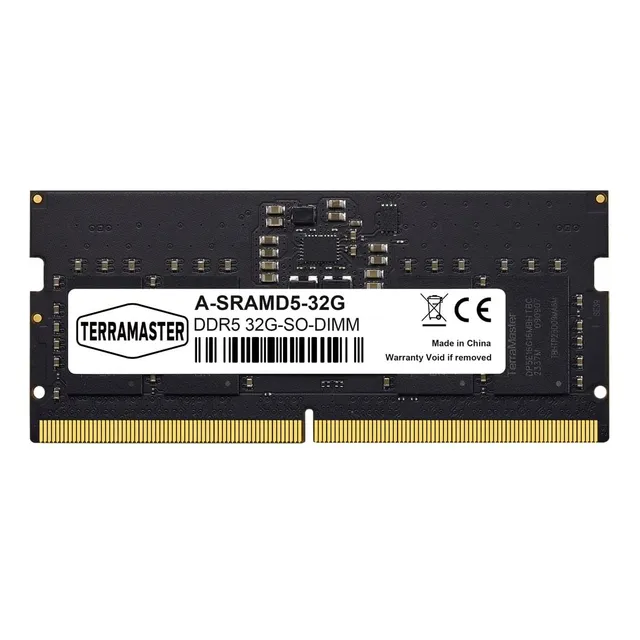 Ram Terramaster 32 Gb Ddr5 So-dimm 4800 Mhz Para Ssd F8, F2-