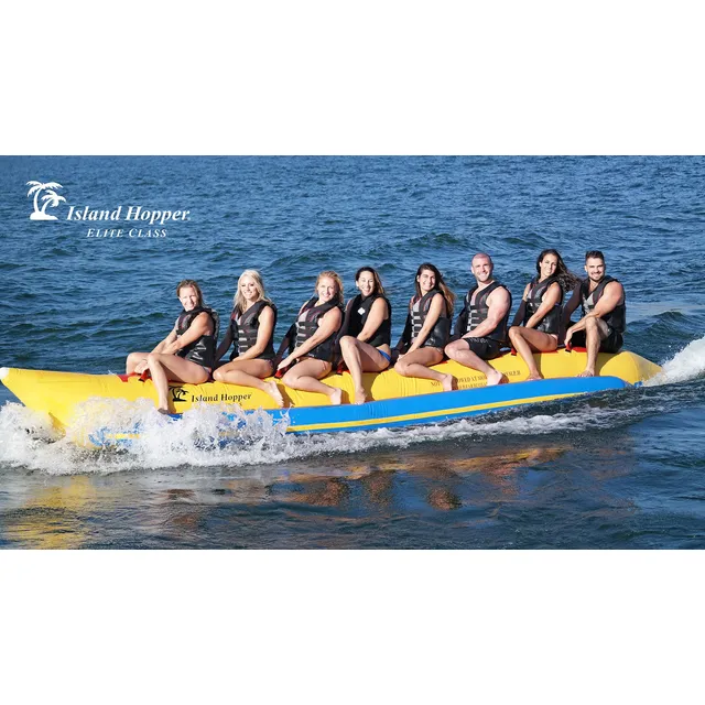 Island Hopper Barco Banano Comercial Resistente Linea Para 8