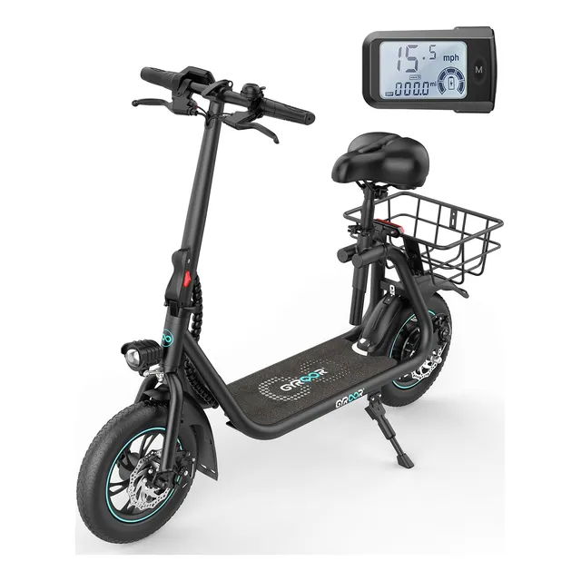 Scooter Electrico Asiento Para Adulto 20 Milla Largo Alcance