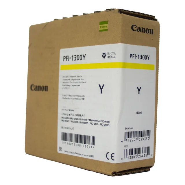 Cartucho De Tinta Canon Amarillo