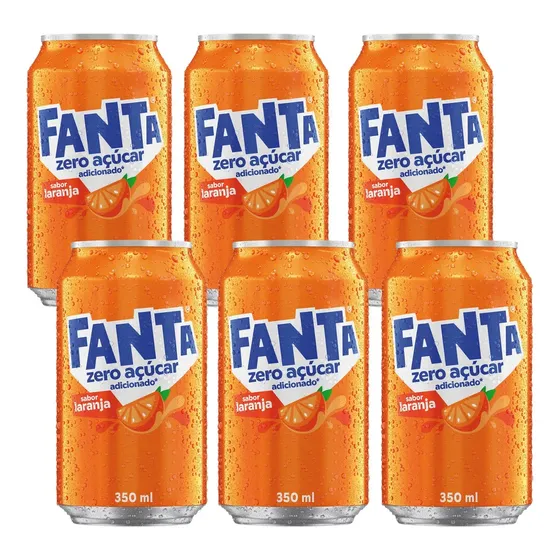 Refrigerante Fanta Laranja 350ml