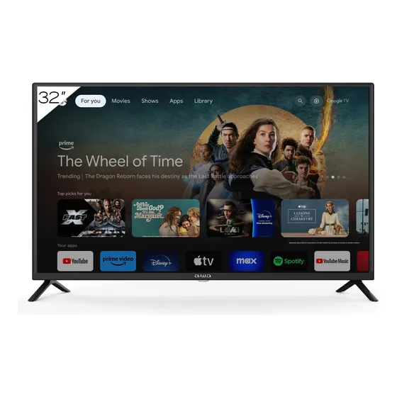 Smart TV Aiwa AW32B4SM 32'' Led Google TV HD 32''