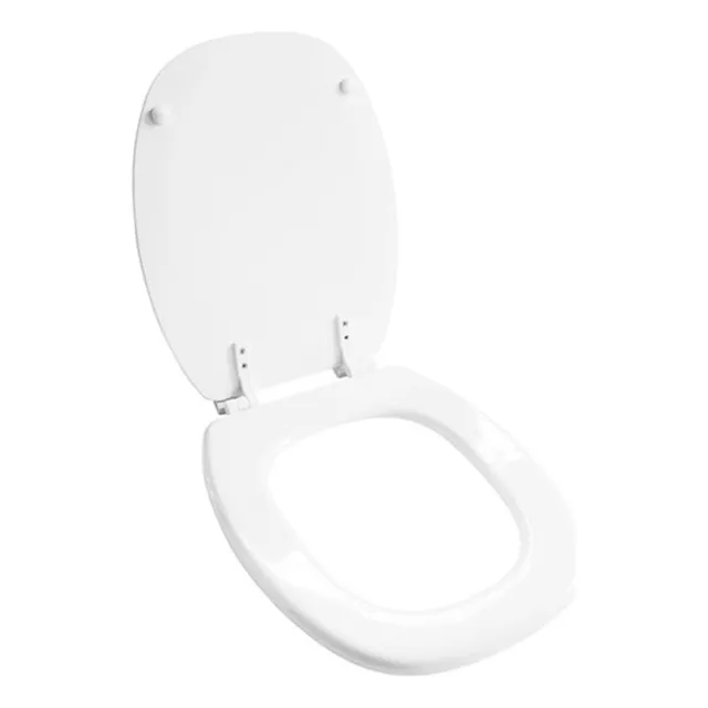 Asiento Inodoro Monaco Herraje Nylon Daccord Blanco