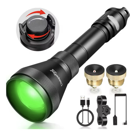Lanterna Uniquefire Led 3 Cores Em 1 Verde Vermelho Branco Lanterna Uniquefire Led 3 Cores Em 1 Verde Vermelho Branco