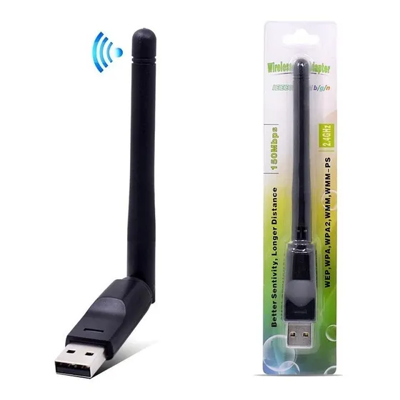 Antena Receptora Wifi Usb 300mbps Somos Tienda Cod 736