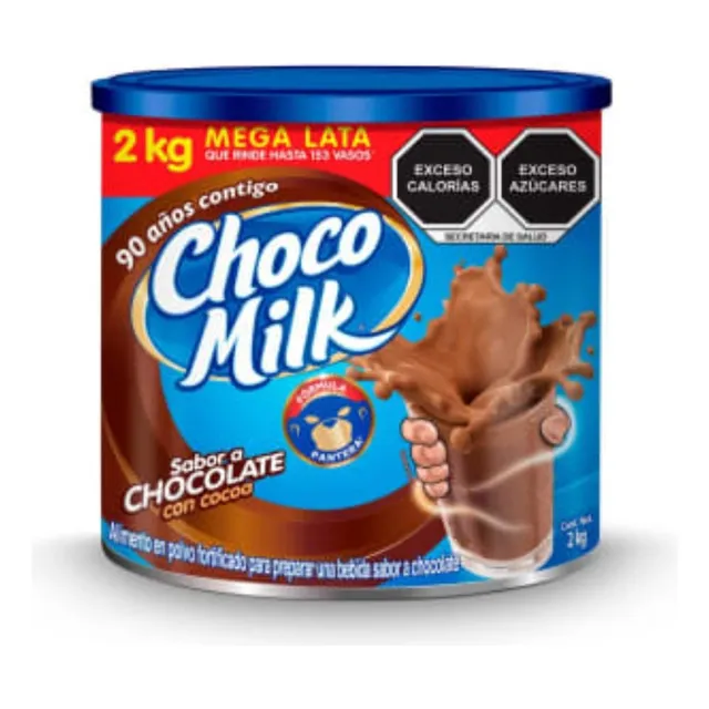 3 Pza Chocolate En Polvo Choco Milk Sabor A Chocolate Con Co