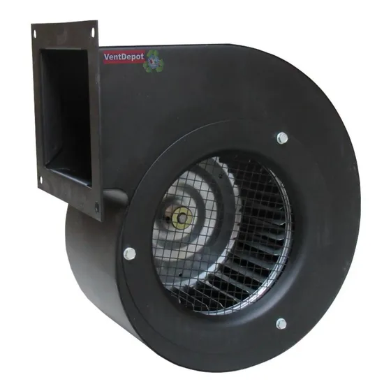 Mini Centrífugo, Mxmfw-003, Rotor Jaula Ardilla 5 Ø, 450m3/h