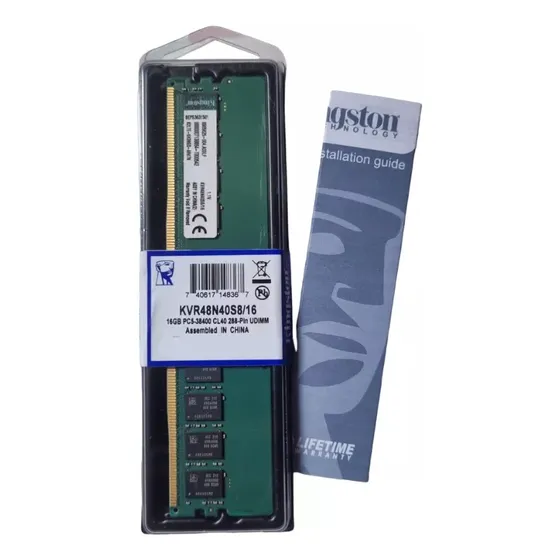Memoria Kingston Pc5-38400 16gb Ddr5 Desktop Kvr48n40s8/16