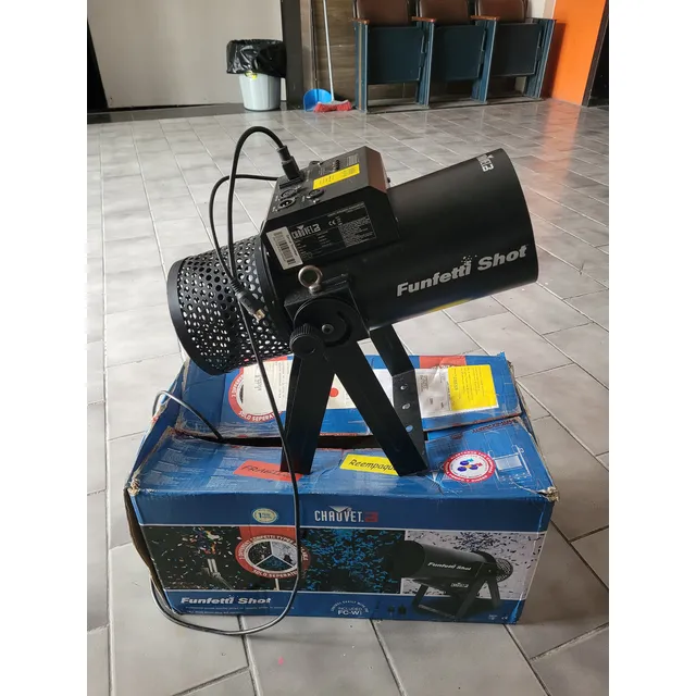 Chauvet Dj Funfetti Máquina Lanza Confetti