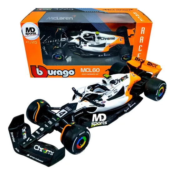 Auto Formula 1 Mclaren Mcl60 Gp Monaco 2023 L.norris Esc1:43