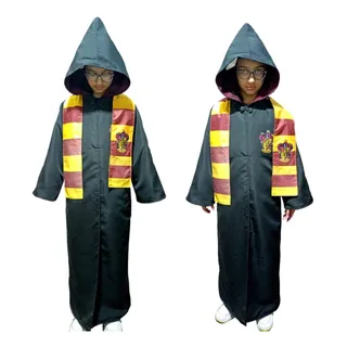 Tunica Capa Harry Potter 4 Escuelas Hogwarts Tunica Capa Harry Potter 4 Escuelas Hogwarts
