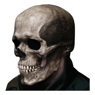 Máscara De Calavera De Cabeza Completa Con Mandíbula Móvil, Máscara De Miedo Humano De Halloween, Casco De Máscara De Látex Realista De Cabeza Máscara De Calavera De Cabeza Completa Con Mandíbula Móvil, Máscara De Miedo Humano De Halloween, Casco De Máscara De Látex Realista De Cabeza