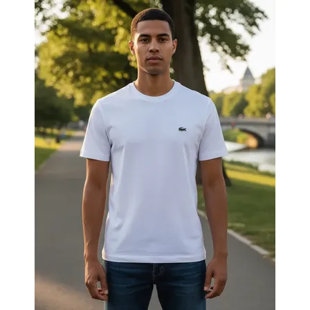 Camiseta Lacoste Basica Classic Fit Original.