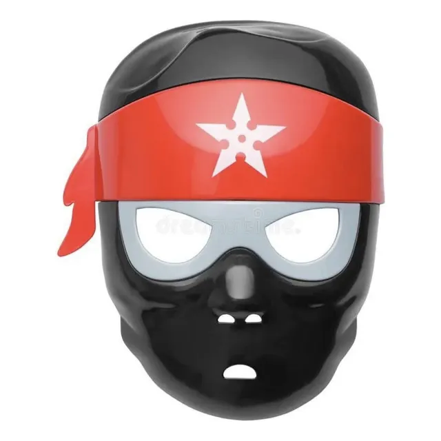 Máscara Disfraz De Niños Ninja Con Luces