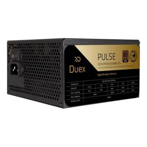 Fonte de alimentação Xpg Pylon 550w preta Pylon550b-BKCuS /v /vc