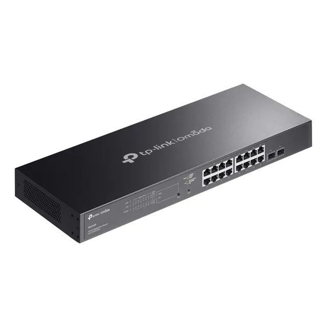 Switch Tp-link Tl-sg2218p 16 Puertos Gigabit Poe 2 Sfp Omada