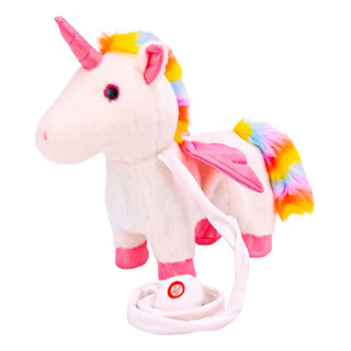 Unicórnio De Pelucia Interativo Com Som E Movimento Caa Toys Unicórnio De Pelucia Interativo Com Som E Movimento Caa Toys